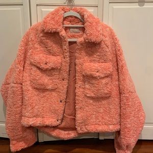 NWOT free people oversized jacket size S